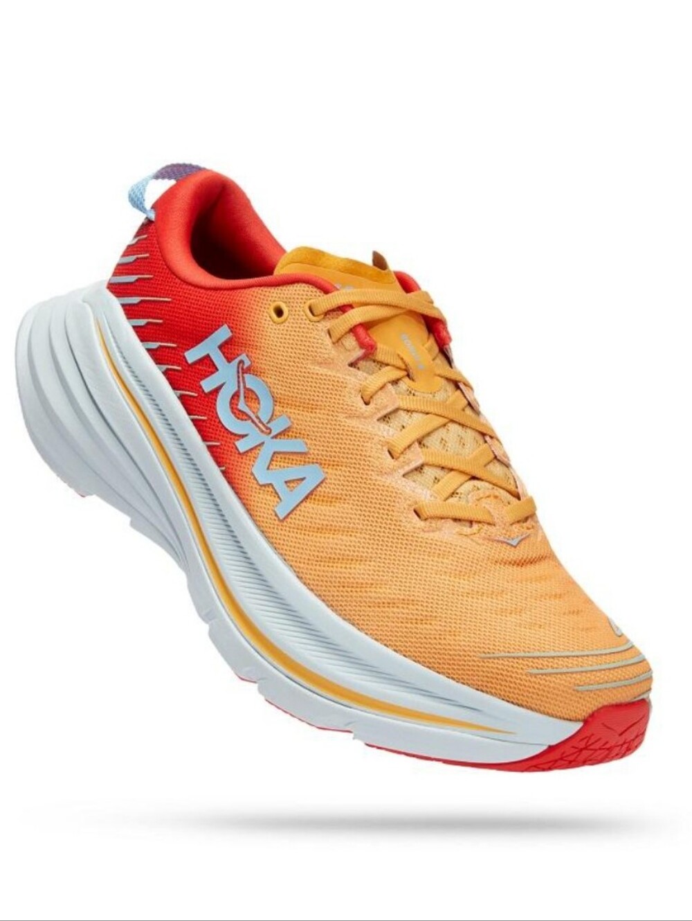 HOKA Bondi X 'Fiesta Amber Yellow' - size 10.5